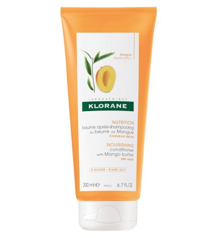 Klorane - Baume Après-shampoing Nutrition au beurre de Mangue - Cheveux secs 200 ml