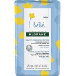 Klorane - Savon surgras doux Calendula apaisant - Bébé - Peau normale - Visage et Corps 250 g