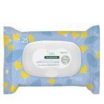 Klorane - Lingettes nettoyantes douces pour le corps au Calendula apaisant - Bébé - Peau normale à sèche 25 u