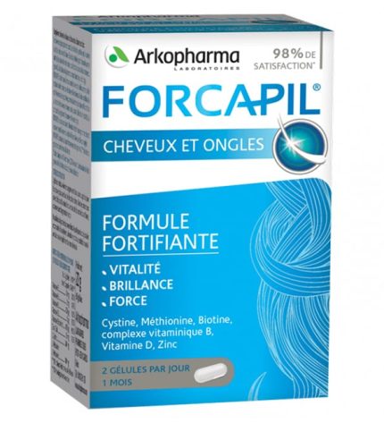 Forcapil Cheveux Et Ongles - 180 Gelules