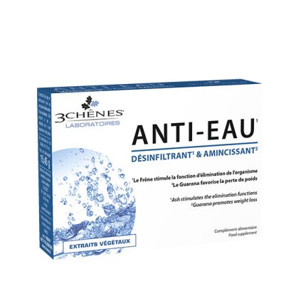 3Chenes Anti-Eau Désinfiltrant et Amincissant 30 Comprimés