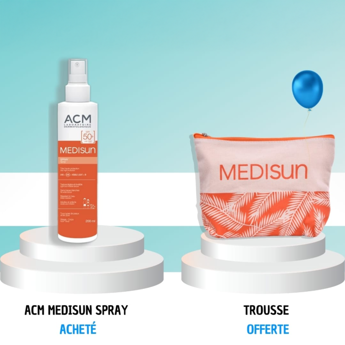 Acm Medisun Spray Spf50+ 200ml = 1 Trousse Offerte – Image 1