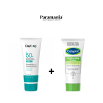 Cetaphil Creme hydratant 50g+Daylong gel sensitive 4*10ml pack