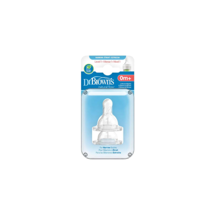 Dr Brown's 2 Tetines Transition Col Etroit SR210