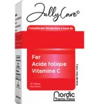 JULLYCARE Fer Acide Folique Vitamine C 30 Gélules
