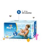 Magics Culottes de bain - Taille S (3-8kg) - Sachet de12 Pièces