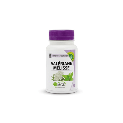 Mgd Nature Valériane et Mélisse - 60 Gélules