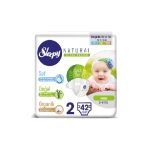 Sleepy Natural 2, Couches Mini 3-6kg/42pcs