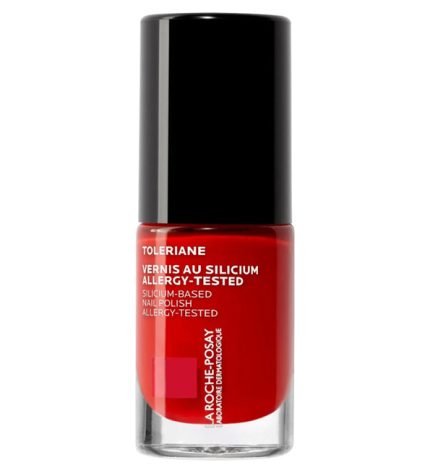 La Roche-Posay Toleriane Vernis à Ongles Fortifiant Silicium Color Care | 6ml - N24 Rouge parfait