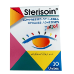 Sterisoin Compresses Oculaires Juniors 10 Unités