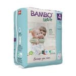Bambo Nature 4, couches L 7-14kg/48un