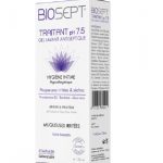 BIOSEPT TRAITANT pH 7.5 GEL ANTISEPTIQUE 120 ML