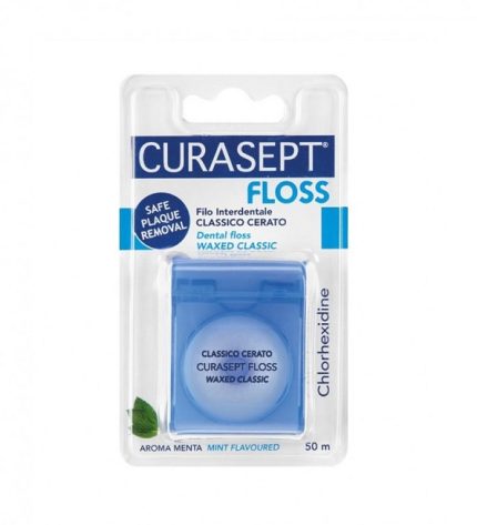 Curasept Fil Dentaire Cire Menthole
