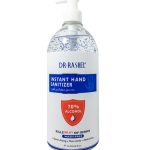 DR RASHEL DESINFECTANT INSTANT HAND SANITIZER Gel 75% ALCOHOL 1L