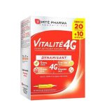 Forté Pharma Vitalité 4g Dynamisant - 20 Ampoules +10 offertes