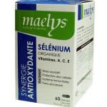 Maelys Sélénium Organique Vitamines A C E - 60 Gélules