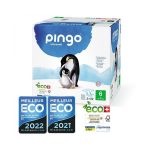 PINGO COUCHES ÉCOLOGIQUES JETABLES JUMBO XL TAILLE 6 (15-30KG) 2X32 COUCHES