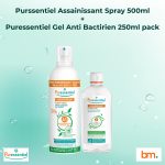 Puressentiel assainissant spray 500ml+gel anti bactirien 250ml pack