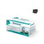 STERISOIN Masques Chirurgicaux Noirs 50 Unités