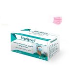 STERISOIN Masques Chirurgicaux Roses 50 Unités