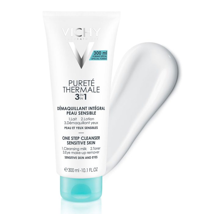Vichy Pureté Thermale Démaquillant Intégral 3en1 Peau Sensible | 300ml – Image 1