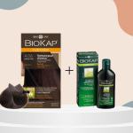 Biokap nutricolor 4.06 140ml+shampoing nourissant reparateur 100ml pack