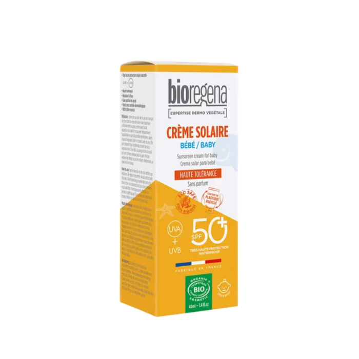 Bioregena Creme Solaire Bébé 40ml – Image 1