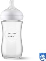 AVENT BIBERON NATURAL EN VERRE 3.0 TEAT 1M+ 260ML  SCY933/01 – Image 2