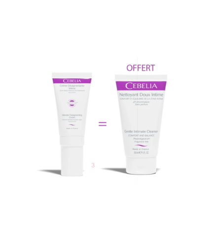 Cebelia Duo pack " Creme depigmentatnt+Nett Doux intine "