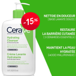 CeraVe Crème Lavante Hydratante Peau Normale à Sèche | 473ml -15%