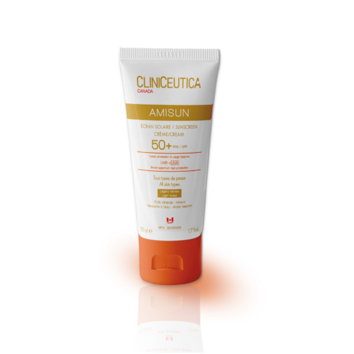 Cliniceutica Amisun Creme Solaire Teinte Legere Spf50+ 50ml – Image 1