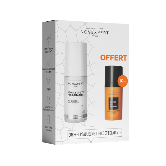 NOVEXPERT – Coffret Booster Pro Collagene+Mini Booster Vit C – Image 1