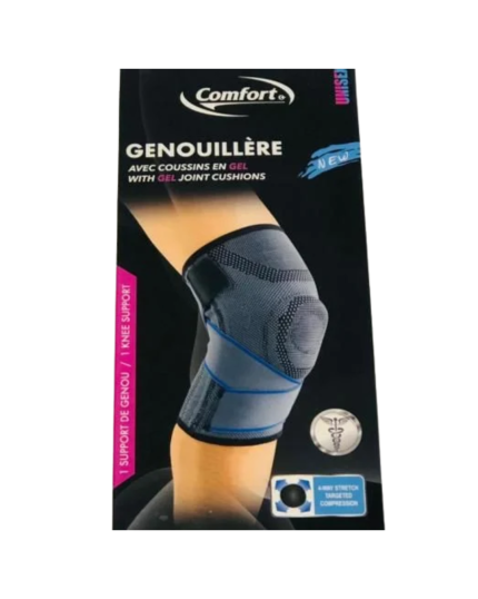 Comfort Genouillere Starpping noir large-Xlarge