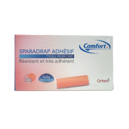 Comfort sparadrap Adhesif Rouge 5m*18cm