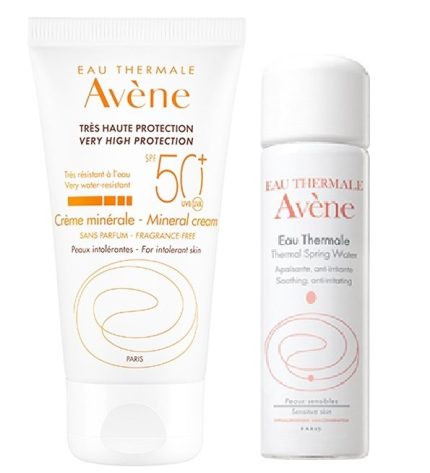 Eau Thermale Avène Ecran Solaire Crème Minéral Spf 50+ - 50ml