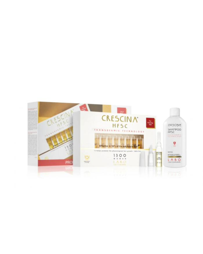 Creshina HFSC Transdermic 1300 woman+shamp woman 200ml pack – Image 1