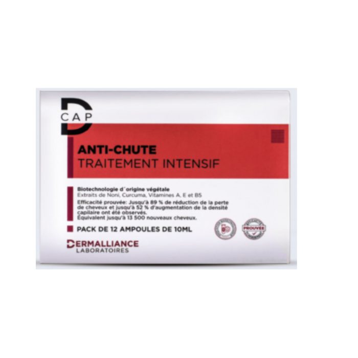 D-CAP Traitement Intensif Anti-Chute 12*10ml – Image 1