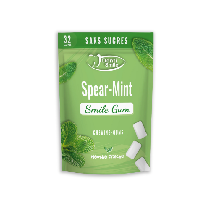 Denti Smile Chewing Gums Menthe Fraiche Sans Sucres – Image 1