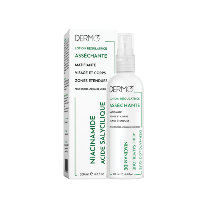 DERMOZ Lotion Régulatrice Asséchante 200ml – Image 1