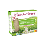 Le Pain des Fleurs Tartines Craquantes au Sarrasin Bio sans Gluten 100 gF