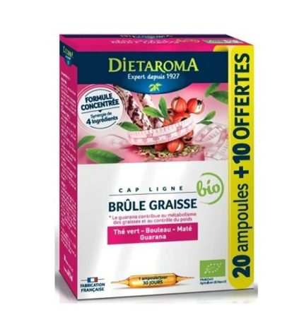 Dietaroma Brule Graisse 30 Ampoule*10ml