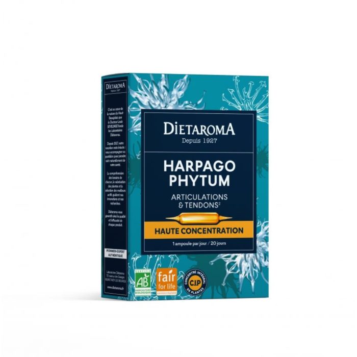 Dietaroma Harpagophytum 20 Ampoules x 10ml – Image 1