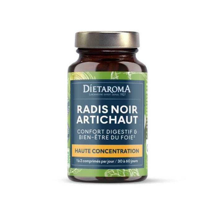 Dietaroma Radis Noir Artichaut 60 Comprimes – Image 1
