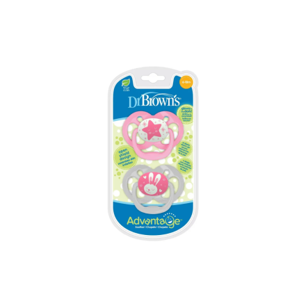 Dr Browns 2 suc Advantage Rose 6-18m PA22003-INTL