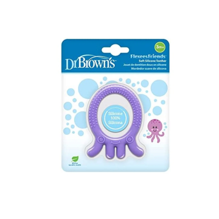Dr Brown's Anneau de dentition Urple +3m TE006