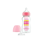 Dr Brown's Bib col large pink 270ml WB91604