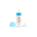 Dr Brown's Biberon Col Large Bleu Rainbows 270ml WB91605