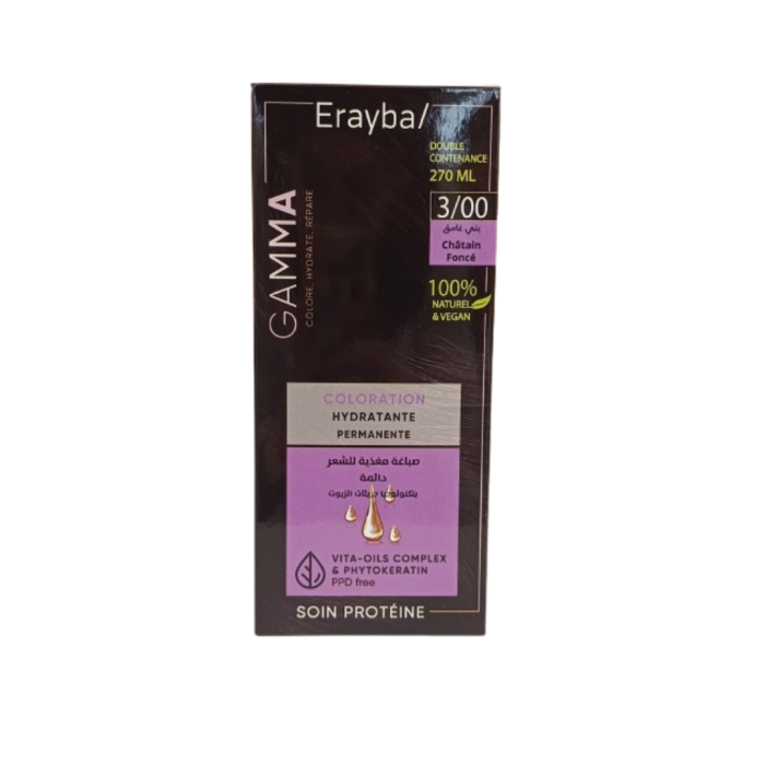 Erayba Gamma Coloration 3/00 Chatain fonce – Image 1