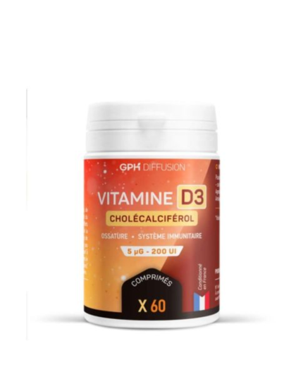 GPH Vitamine D3 60 cps