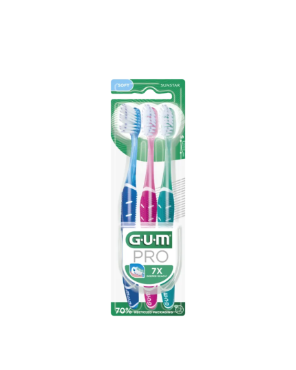 Gum Bad thechnique pro souple pack Trio 525/3